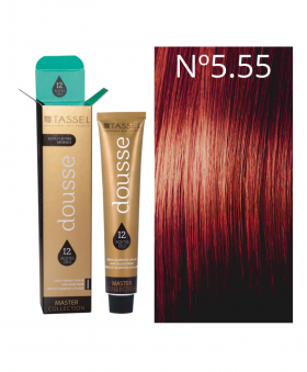 Tinte Dousse 5,55 castaño claro rojo intenso 100ml