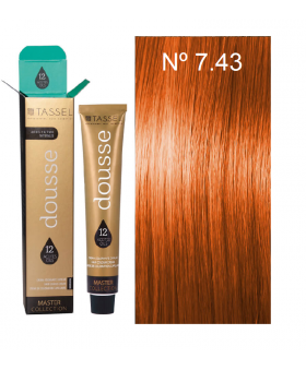 TASSEL dousse 7,43 rubio medio cobre dorado 100ml