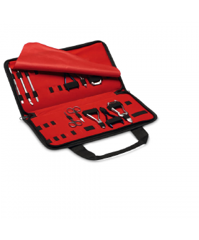 Estuche manicura 11 utensilios ref. 04882