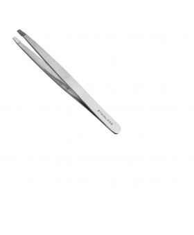Pinza depilar inox punta recta 9,5cm ref 01405