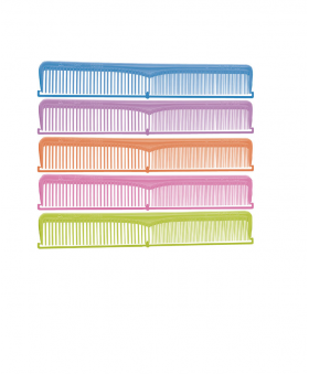 Dispensador 100 peines colores un uso Ref.03053/99