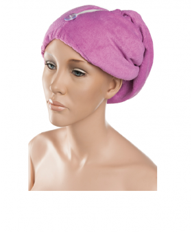 Gorro toalla con goma y boton ref. 03404