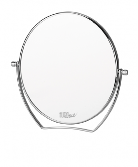Espejo metalico diamtero 16,5cm 5 ref. 02799"