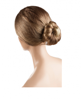 Redecilla invisible nylon castaño natural ref. 01046/76
