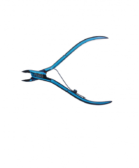 ALICATE CORTAUÑAS 11CM AZUL TITAN ref.04697