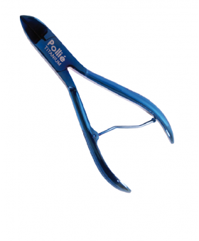 CORTA UÑAS AZUL TITAN 10 ref. 03240